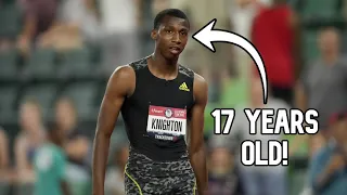 17 Year Old breaks Usain Bolt's Youth 200m Record!! | Erriyon Knighton runs 20.11 seconds for 200m!!