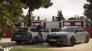 Probamos el Peugeot 508 PSE, una berlina de motor híbrido enchufable con ADN de competición