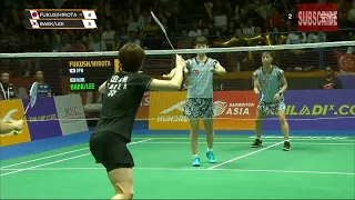 Yuki FUKUSHIMA/Sayaka HIROTA vs BAEK Ha Na/LEE So Hee Badminton Asia Championships 2023 | Final