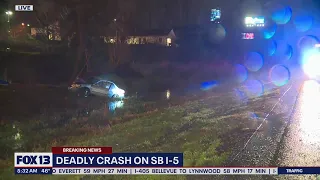 Troopers investigate deadly crash on SB I-5