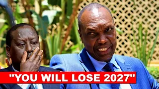 'EVEN 2027 RUTO WILL NOT OPEN SERVER!' Listen what Kioni told Raila face to face about 2027 election