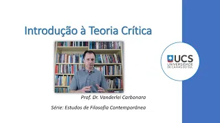 Introdução à Teoria Crítica