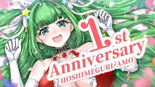 祝☆星巡あも1周年記念  1st Anniversary！