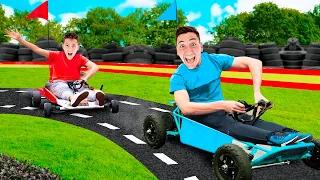 GARA ESTREMA degli YOUTUBERS SUI GO KART!! 🏎️ Momenti Divertenti su Cap e Kazu