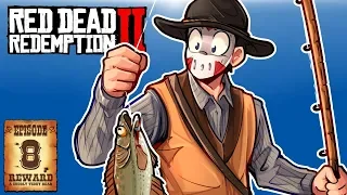 CATCHING FISH & ROBBING TRAINS! - RED DEAD REDEMPTION 2 - Ep. 8!