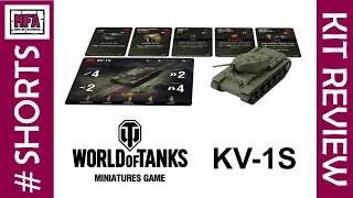 World of Tanks the miniatures game - Soviet KV-1S expansion pack - unboxing and review