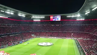 Bayern vs. Liverpool I Champions League Hymne und FC Bayern FOREVER NUMBER ONE I März 2022