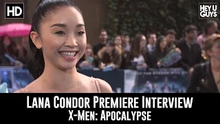 Lana Condor Premiere Interview - X-Men: Apocalypse