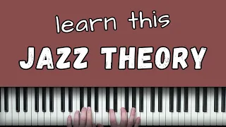 The First Bit Of Jazz Theory You Should Learn