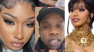 Cardi B was defending Megan Thee Stallion from the start. "Tory Lanez got what he deserves."