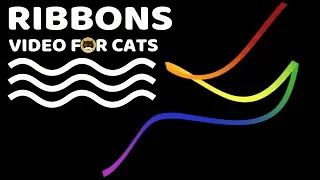 CAT GAMES - Ribbons! Video for Cats to Watch | CAT & DOG TV.