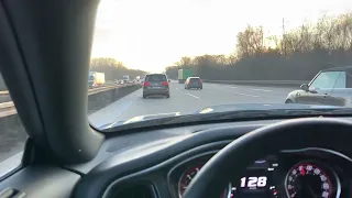 Dodge Challenger 392 Scat Pack Widebody MANUAL on German Autobahn (250+ KM/H) and in the City