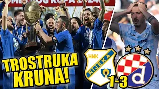 🔵RIJEKA 1:3 DINAMO🔵 TROSTRUKA KRUNA PA OTKAZ JAKIRU?🔵 RIJEKA UGAŠENA - SUCI PRESUDILI? 🔵