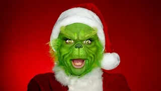 Turning Myself Into THE GRINCH using SFX Makeup