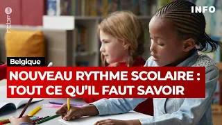 Enseignement francophone en Belgique : changement du rythme scolaire