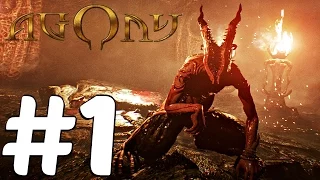 AGONY - Gameplay Walkthrough Part 1 - Prologue (Alpha Demo) Horror Game 2017