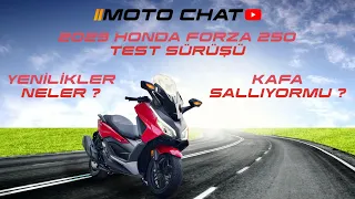 2023 Honda Forza 250 Test Sürüşü - Moto Chat - 4K