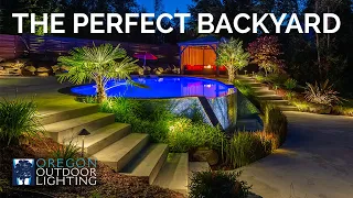 Backyard Landscape Lighting Design | Oregon Outdoor Lighting