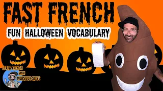 Fast French #9 / C'est L'Halloween / Fun Vocabulary / For Kids & Beginners #Shorts