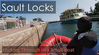 The Soo Locks - Locking Through in a Small Boat