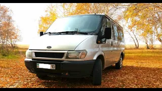 Самый массовый коммерческий автомобиль! Обзор на FORD TRANSIT 2000 года выпуска! Опыт эксплуатации!