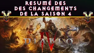 [Diablo 4] Résumé des changements: Itemisation, leveling, endgame... pour la saison 4