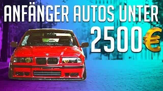 Die besten Anfängerautos für unter 2500€ | RB Engineering