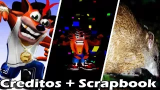 Crash CTR Créditos En Español + Scrapbook - Descripción De Los Personajes