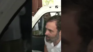 Rahul Gandhi arrives at Parliament amid uproar over his conviction by Surat Court