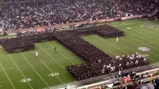 Fightin' Texas Aggie Band Halftime Drill - Missouri Game at Kyle Field on November 15, 2014