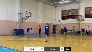 КСЛ (Київ) vs ОДЮСШ-ВІТА-АГРО (Львів). Юнаки 2009 р.н. ВЮБЛ 2023