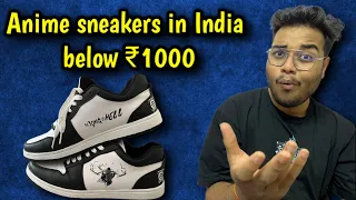 Most Affordable Anime Sneakers in India | Anime Sneakers Below ₹1000 | The Shoe Lab