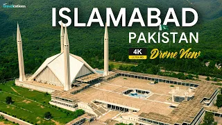 World Most Beautiful Capital City: Islamabad Pakistan 🇵🇰 Drone View in 4K Ultra HD