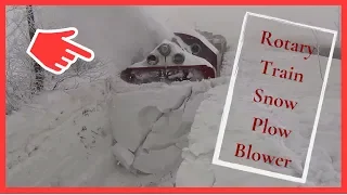 Face Off - снегоуборочная машина Train (HD, 1080p) - снегоочиститель Train - роторный