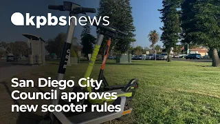 San Diego City Council approves new scooter rules