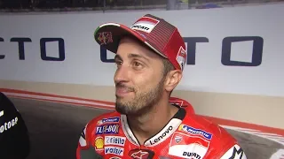 Dovizioso: "I started aggressive but had to save the tyres"