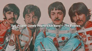 Sgt. Pepper's Lonely Hearts Club Band - The Beatles(subtitulada al español)