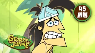 George of the Jungle | Lucky Pants | Full Episodes Mix | Funny Cartoons For Kids