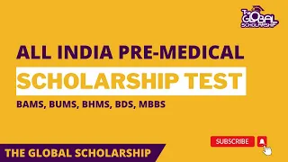 AIPMST Scholarship for BAMS, BUMS, BHMS, BDS & MBBS