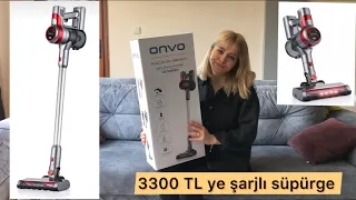 Onvo Şarjlı Dikey Elektirikli Süpürge 3300 TL 🩷 #süpürge #onvo #keşfet reklam