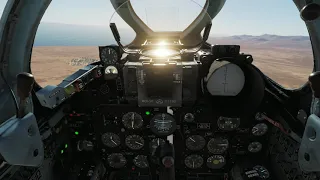 DCS MiG-19P Takeoff, Navigation, and Landing