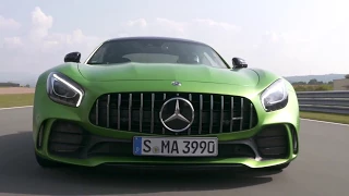 2018 Mercedes-AMG GT R Test Drive on Track at Bilster Berg