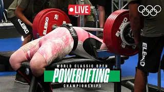 🔴 LIVE Powerlifting World Classic Open Championships | Men's 66kg Group B