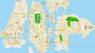 GTA IV skatepark locations