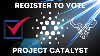 URGENT! 24 Hrs For Cardano Holders To Register, How To Vote For Project Catalyst