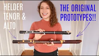 Playing THE VERY FIRST Helder recorders ever made! | Team Recorder