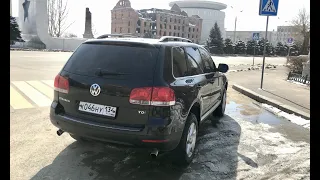 Touareg 2.5 BAC. Запуск с дополнительным проводом массы.