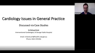 Cardiology issues in general practice - 13 April 2021