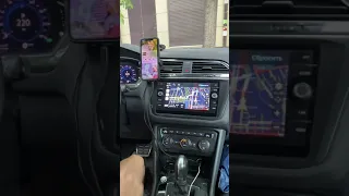 Яндекс навигатор, CarPlay Tiguan 2019г