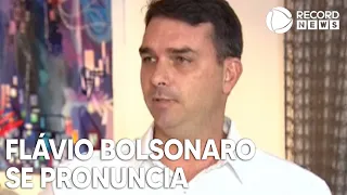 Flávio Bolsonaro se pronuncia sobre resultado das eleições